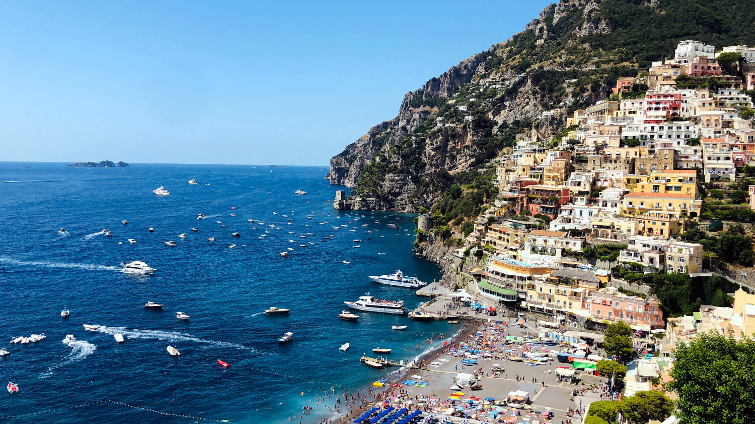 City of Amalfi and Anciente Pompeii